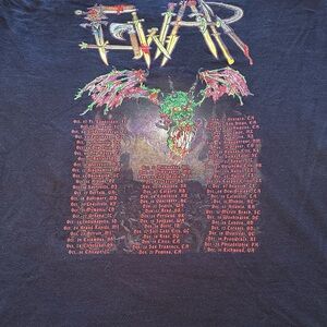 Vintage 2009 GWAR Graphic Band T-Shirt